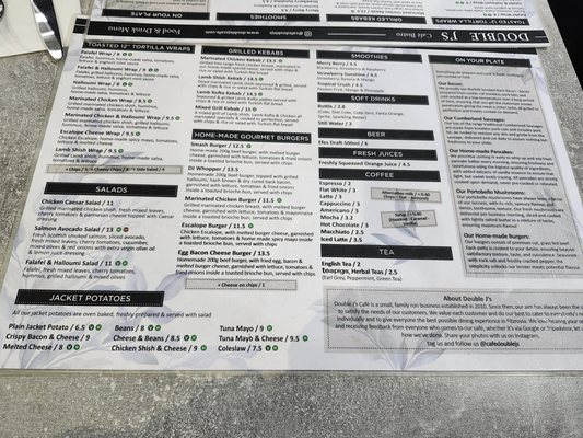 Menu photo 1 Double J's Sandwich Bar London, XGL Menu photo 1 Double J's Sandwich Bar London, XGL