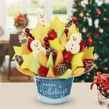 Edible Arrangements - Cheerful Winter Celebration - Happy Holidays FREE DELIVERY: CODE 'HOLIDAY18' - Gift Shops Near Me - West Des Moines, Iowa Edible Arrangements - Cheerful Winter Celebration - Happy Holidays FREE DELIVERY: CODE 'HOLIDAY18' - Gift Shops Near Me - West Des Moines, Iowa