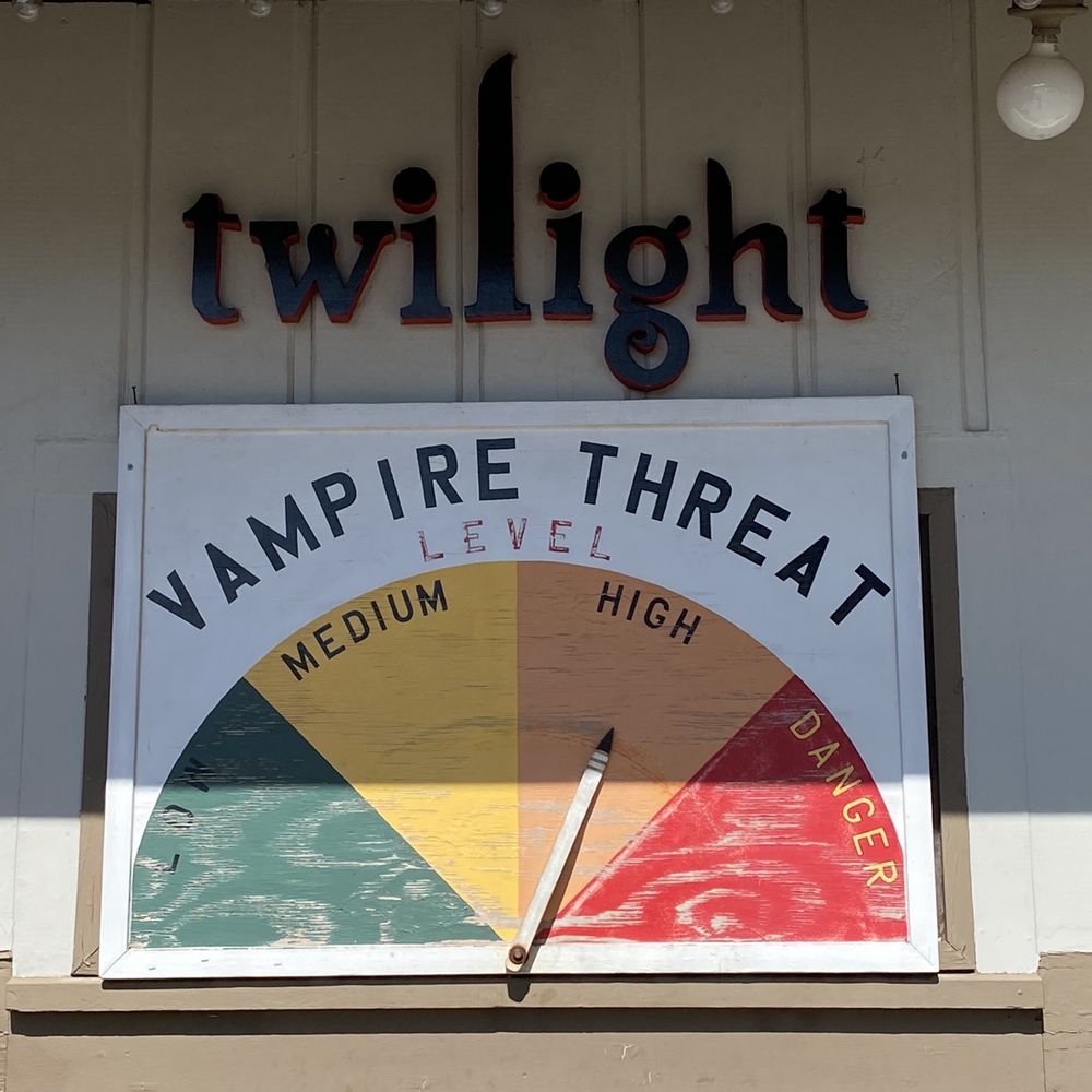 Three Rivers Resort Restaurant - Vampire threat meter. - American Near Me - La Push, Washington Three Rivers Resort Restaurant - Vampire threat meter. - American Near Me - La Push, Washington