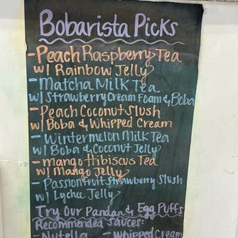 TRÀ Boba Tea - Menu - Bubble Tea Near Me - Lake Elsinore, California