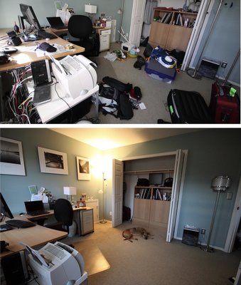 One time bedroom cleaning - The cleaning was done in a one bed room home
