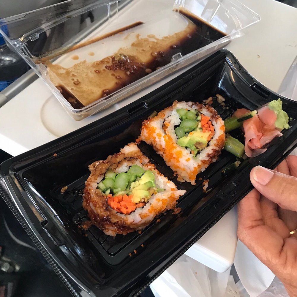 Sushi On The Fly - We got our food to go and ate on the flight to (SCC) Deadhorse / Prudhoe Bay! - Sushi Bars Near Me - Anchorage, Alaska Sushi On The Fly - We got our food to go and ate on the flight to (SCC) Deadhorse / Prudhoe Bay! - Sushi Bars Near Me - Anchorage, Alaska