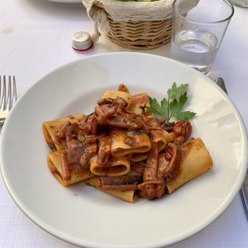 L'Unico - Pacchero in Squid Soup (so flavorful and tasty!) - Seafood Near Me - Salerno, SA L'Unico - Pacchero in Squid Soup (so flavorful and tasty!) - Seafood Near Me - Salerno, SA