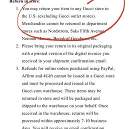 Online return policy Online return policy