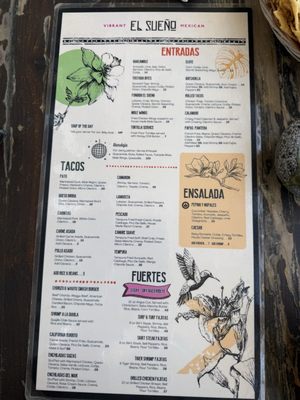 Menu photo 1 El Sueño San Diego, CA Menu photo 1 El Sueño San Diego, CA
