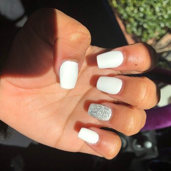 Nail World - Asked for coffin and was told that they were but because they were short it wouldn't show until they grew out.... - Nail Salons Near Me - Raleigh, North Carolina