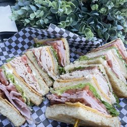 The Corner Deli - Club sandwich on sourdough. I couldn't get my mouth around it.  Perfect!