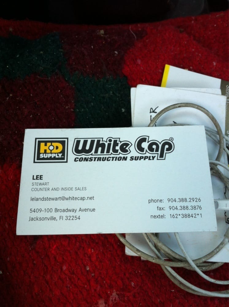 HD SUPPLY WHITE CAP JACKSONVILLE Updated September 2024 5409 Broadway Ave, Jacksonville