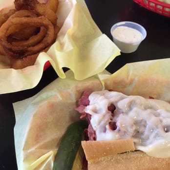 Corner Deli - Don won with onion rings - Delis Near Me - Ontario, California