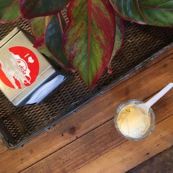 Heritage Creamery - Grapefruit & Honey (1 scoop) in dish! - Ice Cream & Frozen Yogurt Near Me - Waco, Texas Heritage Creamery - Grapefruit & Honey (1 scoop) in dish! - Ice Cream & Frozen Yogurt Near Me - Waco, Texas