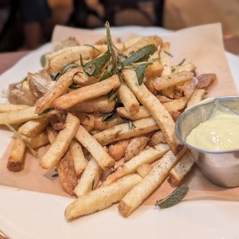 The Pink Door - Herb garlic fries - Italian Near Me - Seattle, Washington The Pink Door - Herb garlic fries - Italian Near Me - Seattle, Washington