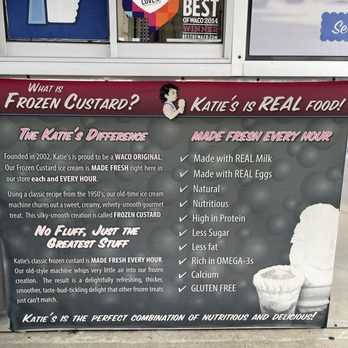 Katie's Frozen Custard - Ice Cream & Frozen Yogurt Near Me - Waco, Texas