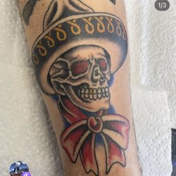 Skull tattoo