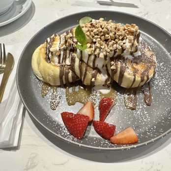 Hanabusa Cafe - Nutella Pancake - Pancakes Near Me - Chicago, Illinois Hanabusa Cafe - Nutella Pancake - Pancakes Near Me - Chicago, Illinois