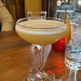 Cabin in the Woods - Bourbon, Cointreau, Oak, Vanilla, Citrus Cabin in the Woods - Bourbon, Cointreau, Oak, Vanilla, Citrus
