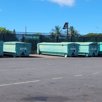 Kihei Recycling and Redemption Center - This is about a half of the recycle dumpsters. - Recycling Center Near Me - Kihei, Hawaii Kihei Recycling and Redemption Center - This is about a half of the recycle dumpsters. - Recycling Center Near Me - Kihei, Hawaii