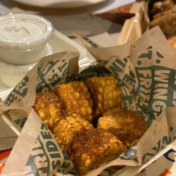 Wingstop - Cajun Fried Corn; it was ok - Chicken Wings Near Me - Rosemead, California Wingstop - Cajun Fried Corn; it was ok - Chicken Wings Near Me - Rosemead, California