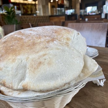 Paramount Middle Eastern Kitchen - Steaming puffball pita - Middle Eastern Near Me - Toronto, Ontario