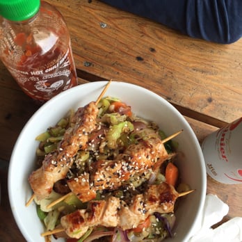 Dots Cafe - Chicken Asian bowl. Soy free. - Dive Bars Near Me - Portland, Oregon