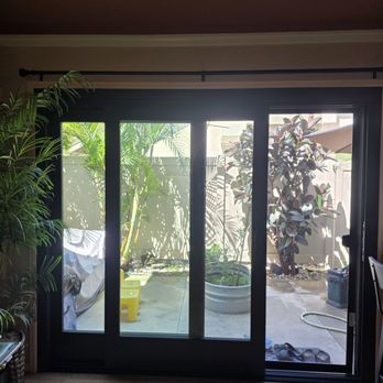 AK Handyman Services - Completed removal of old plantation shutters and mounted curtain rod after removing old frame around patio window. - Handyman Near Me AK Handyman Services - Completed removal of old plantation shutters and mounted curtain rod after removing old frame around patio window. - Handyman Near Me