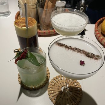 Phocific Standard Time - Cocktails: Egg coffee, Pandan, Queen bee, martini - Vietnamese Near Me - Seattle, Washington