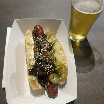 Halcyon Brewing Company - Seattle dog and Pilsner - Breweries Near Me - Seattle, Washington