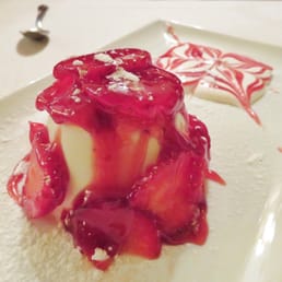 Strawberry Panna Cotta