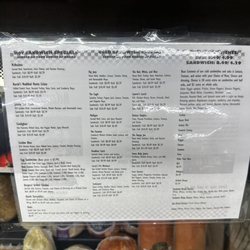 McCarroll's The Village Butcher - Menu