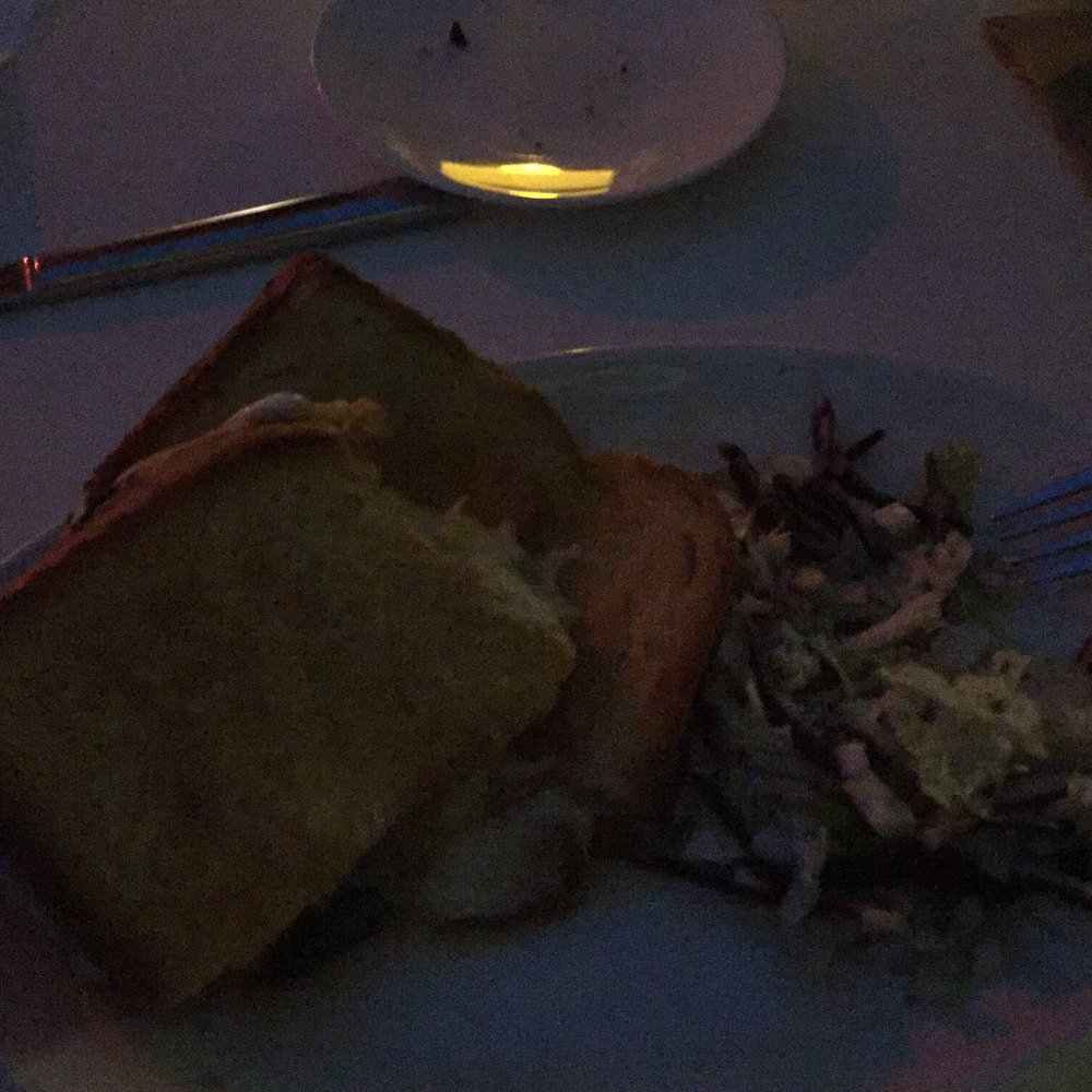 Fogg Cafe - This is a cheese sandwich. I took the picture outdoors at night so you have to use your imagination a little. Think about a grilled cheese.. - Coffee & Tea Near Me - Naples, Florida Fogg Cafe - This is a cheese sandwich. I took the picture outdoors at night so you have to use your imagination a little. Think about a grilled cheese.. - Coffee & Tea Near Me - Naples, Florida