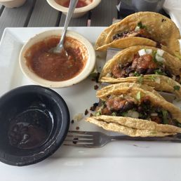 Tacos de Chorizo Tacos de Chorizo