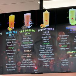 Boba Fi - Menu one