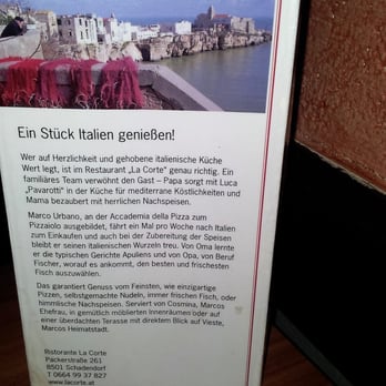 La corte - The story about the restaurant - Italian Near Me - Lieboch, 6
