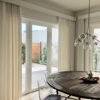 Budget Blinds - Averte Natural Shade in a vertical application for large openings - Shades & Blinds Near Me - Laguna Niguel, California Budget Blinds - Averte Natural Shade in a vertical application for large openings - Shades & Blinds Near Me - Laguna Niguel, California