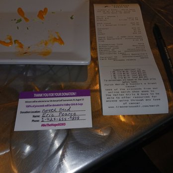 Trapper's Sushi - Getting my brother a raphel ticket as a gift! - Sushi Bars Near Me - North Bend, Washington