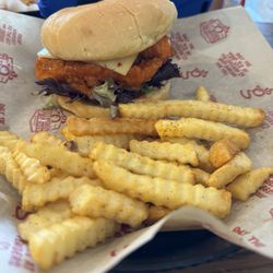 Huey Magoo's Chicken Tenders - Buffalo sandwich
