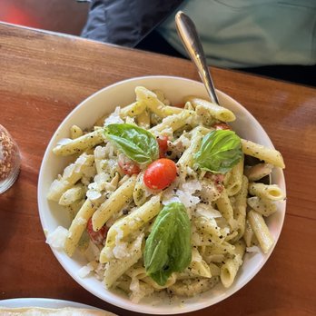Pizzeria La Rocca - Creamy Pesto Penne - Pizza Near Me - Seattle, Washington Pizzeria La Rocca - Creamy Pesto Penne - Pizza Near Me - Seattle, Washington
