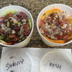 Mariscos El Pilar De Nayarit - Shrimp/camarones & fish/pescado. YUM!