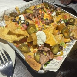 Steak nachos Steak nachos