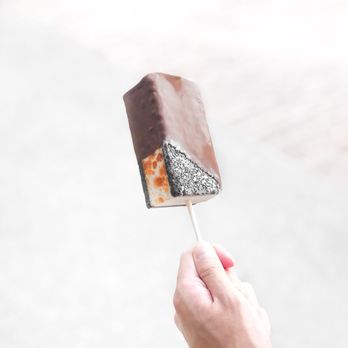 Mister - Creme brulee ice cream sandwich dipped in chocolate - Ice Cream & Frozen Yogurt Near Me - Vancouver, British Columbia Mister - Creme brulee ice cream sandwich dipped in chocolate - Ice Cream & Frozen Yogurt Near Me - Vancouver, British Columbia