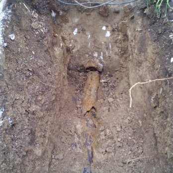 Kienbaum Excavating & Septic - Deteriorated Cast Iron Pipes get replaced with PVC pipe - Septic Services Near Me