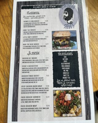 Menu photo 1 Toboggan Steve's Americus, GA