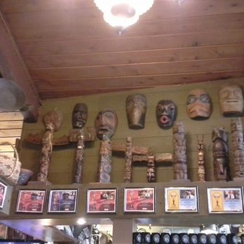 Tomahawk Barbeque - First nations carvings - Barbeque Near Me - North Vancouver, British Columbia