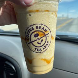 Refresh Travel Plaza - Caramel ice blended with added espresso shot