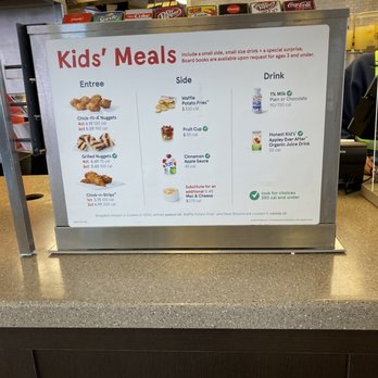 Chick-fil-A - Kids menu - Fast Food Near Me - Clarksville, Tennessee Chick-fil-A - Kids menu - Fast Food Near Me - Clarksville, Tennessee