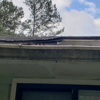Sylvan Homes - Gutters hanging, leaking and full of debris tool months to repair - Property Management Near Me Sylvan Homes - Gutters hanging, leaking and full of debris tool months to repair - Property Management Near Me