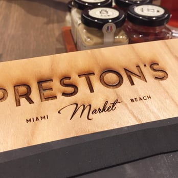 Preston's Market - The previously opened condiments - New American Near Me - Miami Beach, Florida Preston's Market - The previously opened condiments - New American Near Me - Miami Beach, Florida
