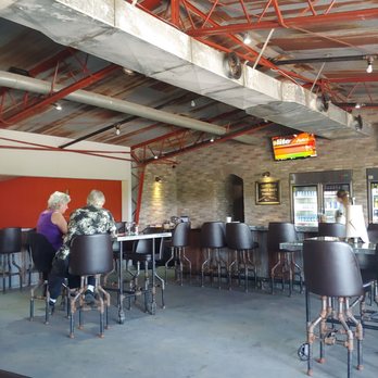 The Bricks - The seating area with these industrial bar stools. - Pizza Near Me - Olsburg, Kansas The Bricks - The seating area with these industrial bar stools. - Pizza Near Me - Olsburg, Kansas