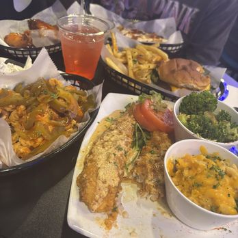Esco Marietta Restaurant and Tapas - Calamari, catfish, Mac and cheese, broccoli, wings , loaded fries, burger and fries - Tapas Bars Near Me - Austell, Georgia Esco Marietta Restaurant and Tapas - Calamari, catfish, Mac and cheese, broccoli, wings , loaded fries, burger and fries - Tapas Bars Near Me - Austell, Georgia