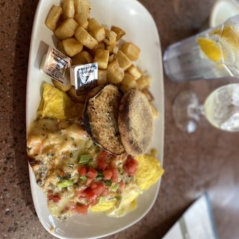 Another Broken Egg Cafe - Lobster & Brie Omelette - Breakfast & Brunch Near Me - Pooler, Georgia