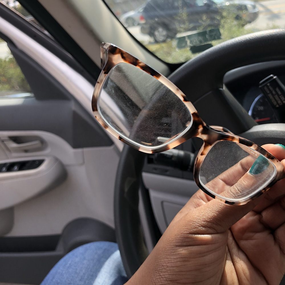 New glasses New glasses
